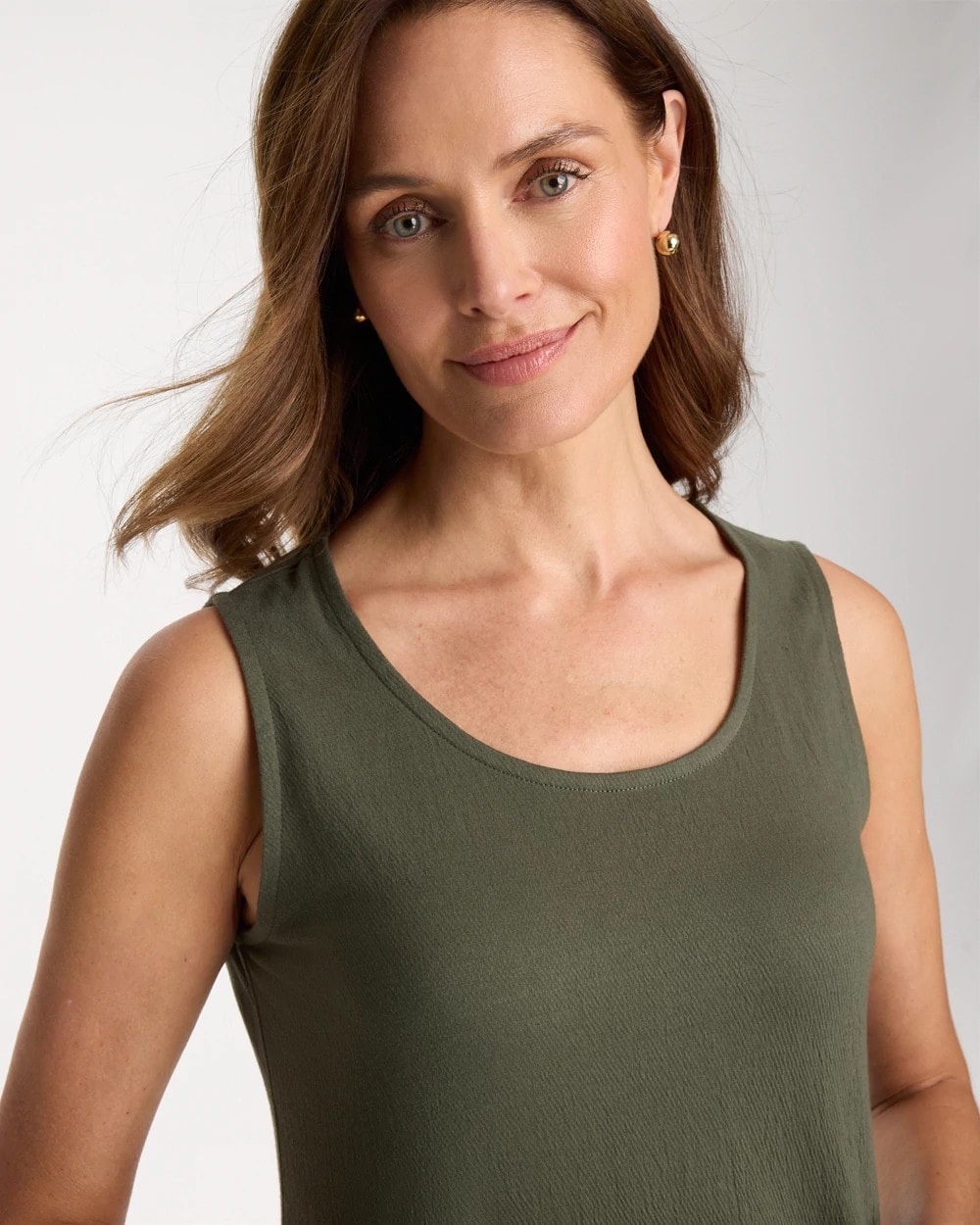 Knit Gauze Tank