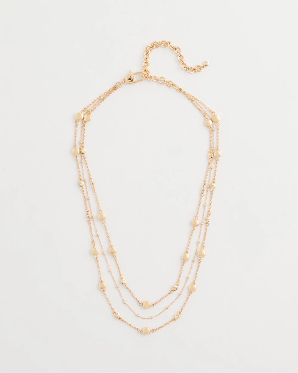 Short Multi-Strand Illusion Necklace
