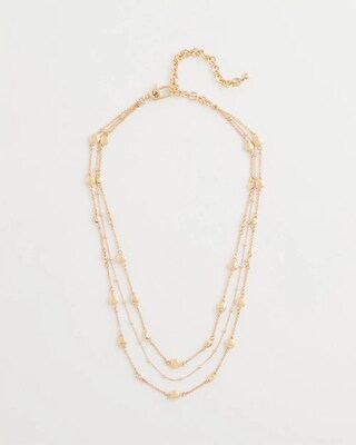 Short Multi-Strand Illusion Necklace