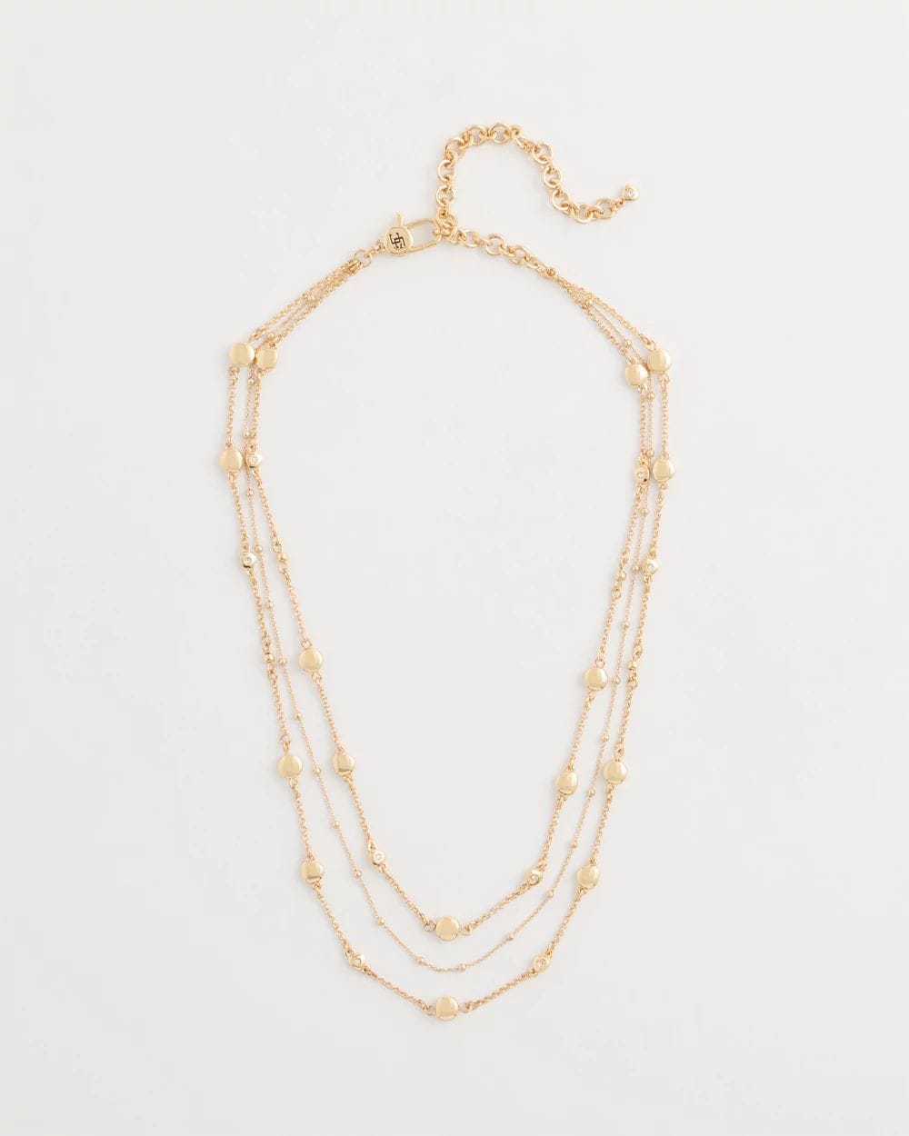 Short Multi-Strand Illusion Necklace