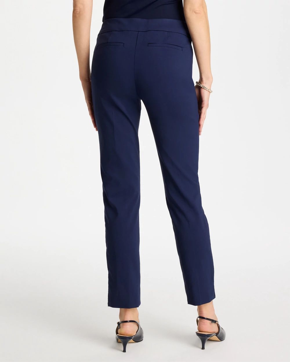 Brigitte™ Slim Pull-On Ankle Pants click to view larger image.