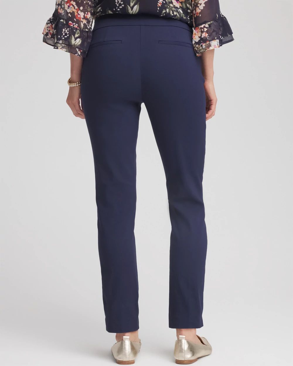 Brigitte™ Pull-On Slim Ankle Pants click to view larger image.