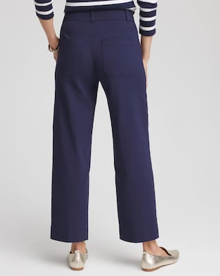 Emme Four Pocket Straight Cropped Pants