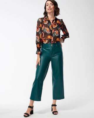 Chiffon Paisley Shirt