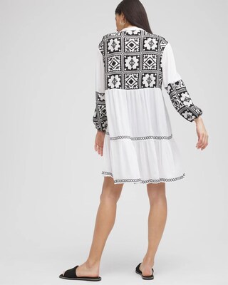 Eyelet Swim Dress Coverup click to view larger image.