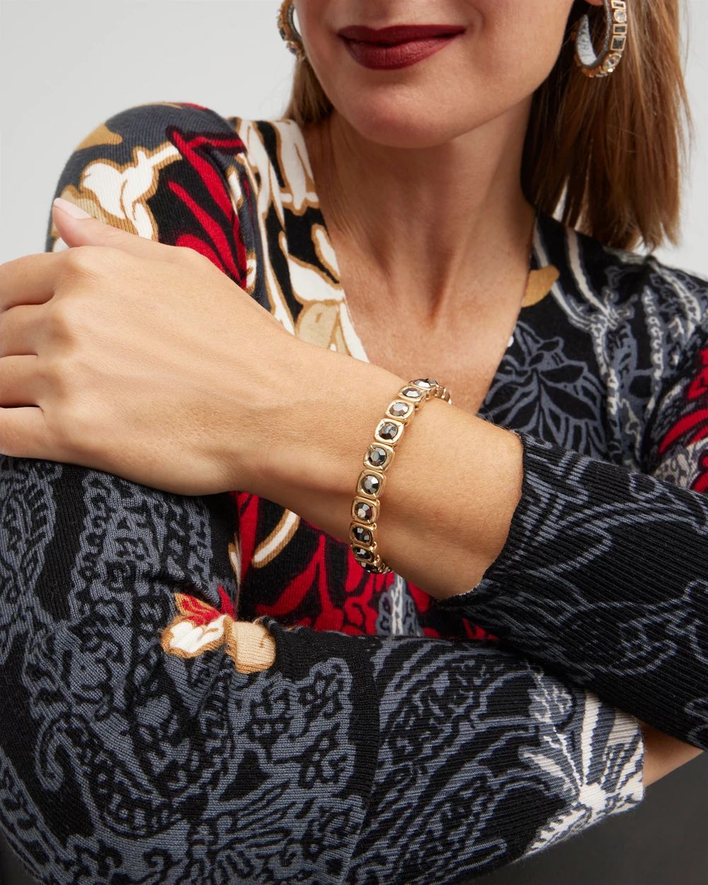Gold Tone Magnetic Bracelet