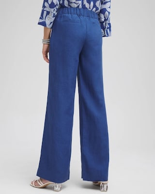 Linen Trouser Flare Pants click to view larger image.