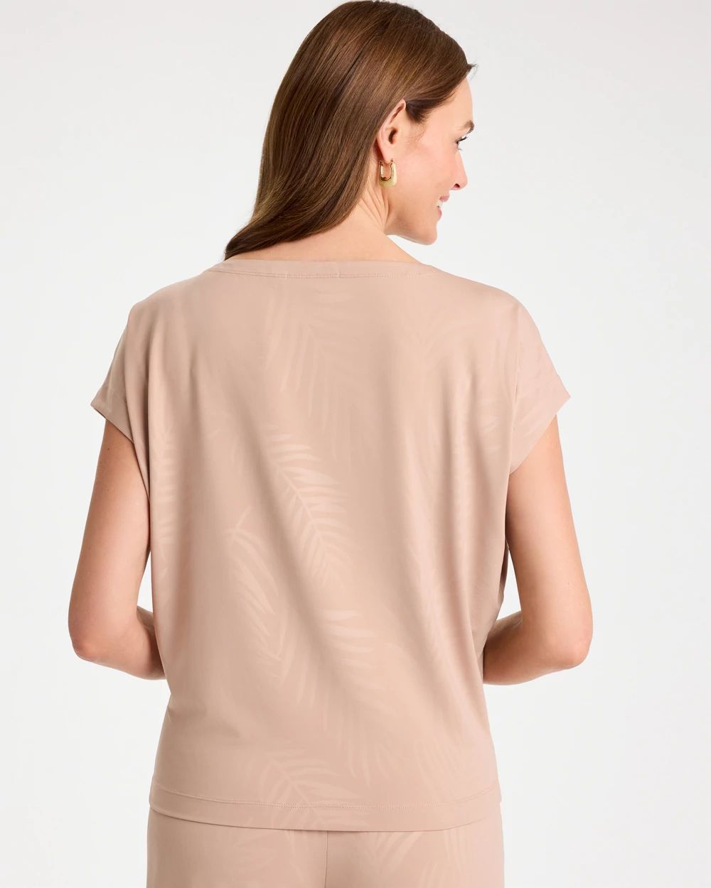 Travelers™ Palm Embossed Knit Top