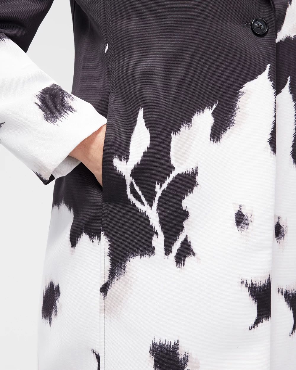 Faille Floral Topper