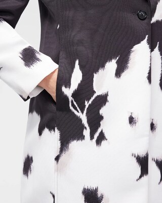 Faille Floral Topper