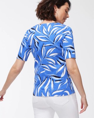 Pima Foliage Everyday V-Neck Tee