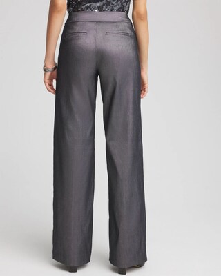 Silver Brigitte Wide Leg Pants click to view larger image.