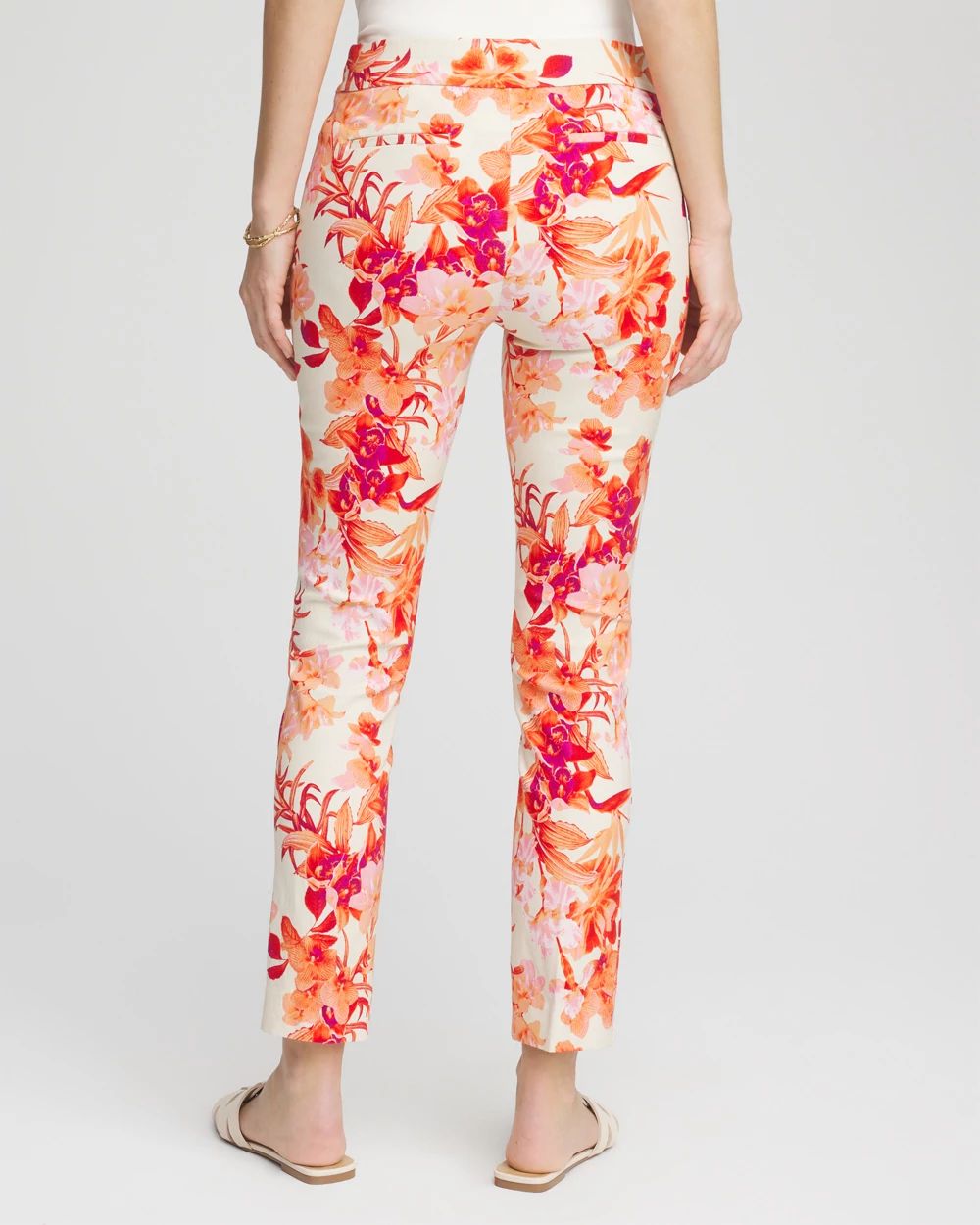 Petite Brigitte™ Slub Ankle Pants