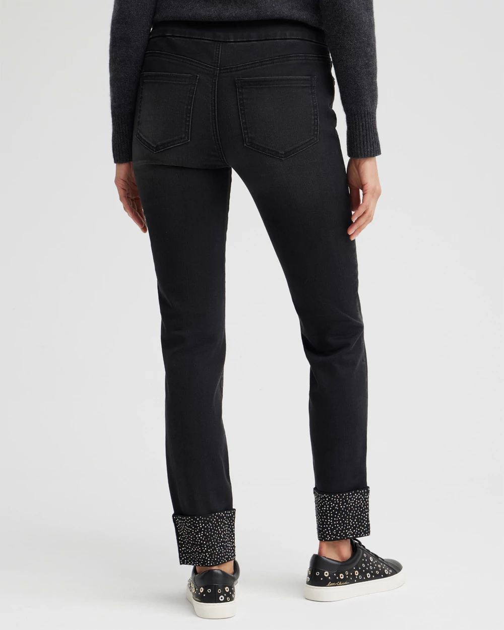 Stone Cuff Pull-on Jeggings