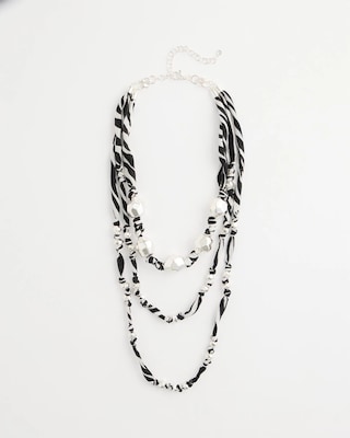 Convertible Zebra Necklace