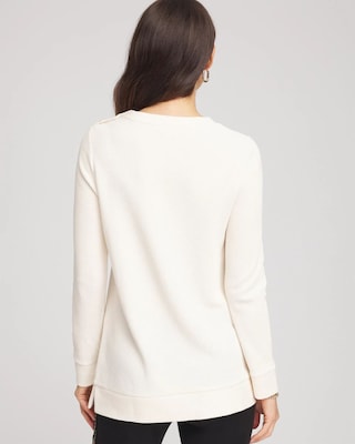 Zenergy® Ottoman Ribbed Tunic click to view larger image.