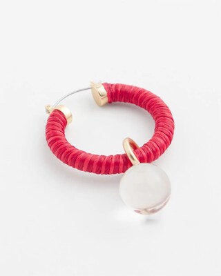 No Droop™ Convertible Red Hoops
