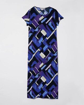 Travelers Cool Abstract Print Dress