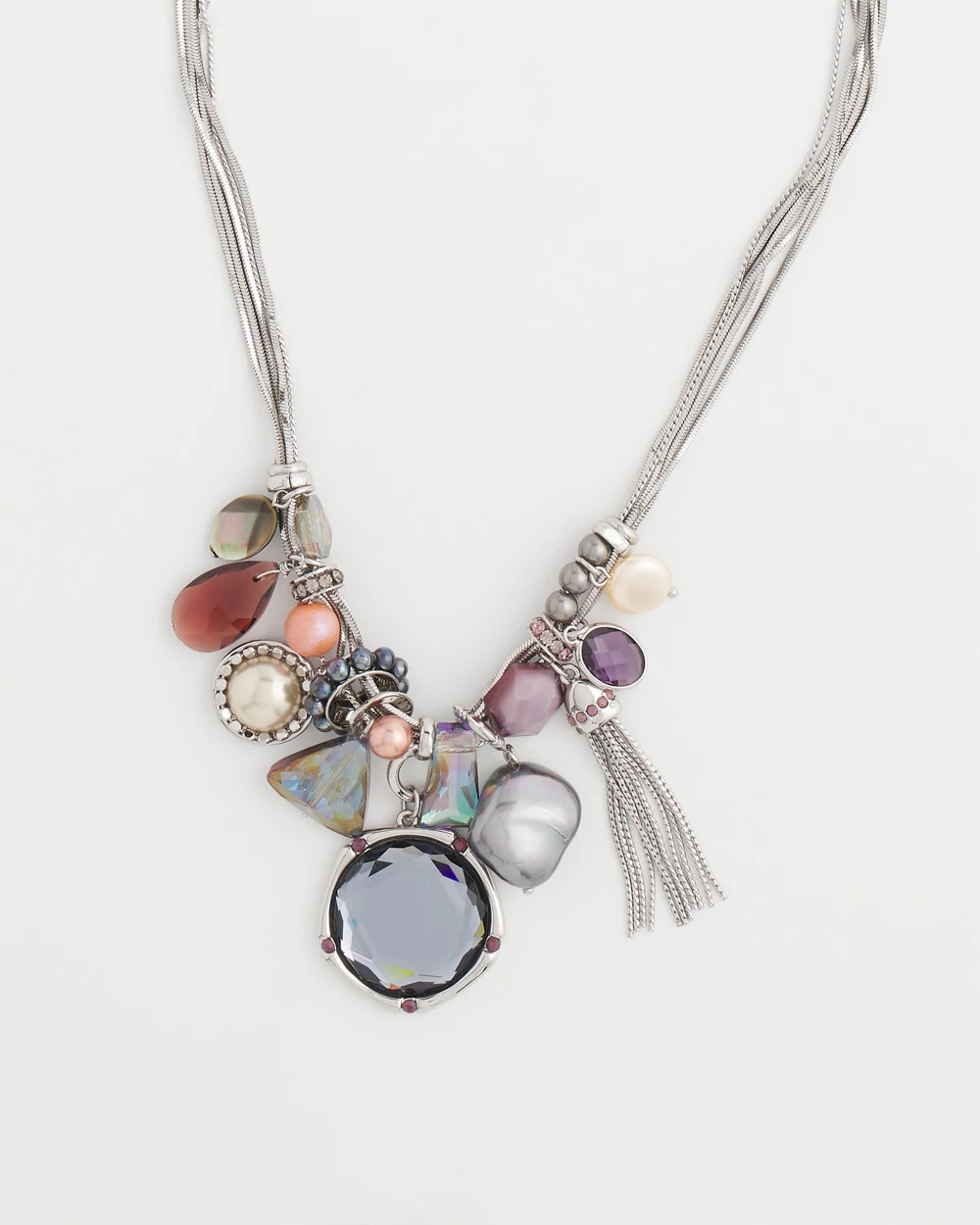 Short Aurora Charm Necklace