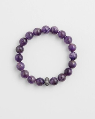 Amethyst Stretch Bracelet