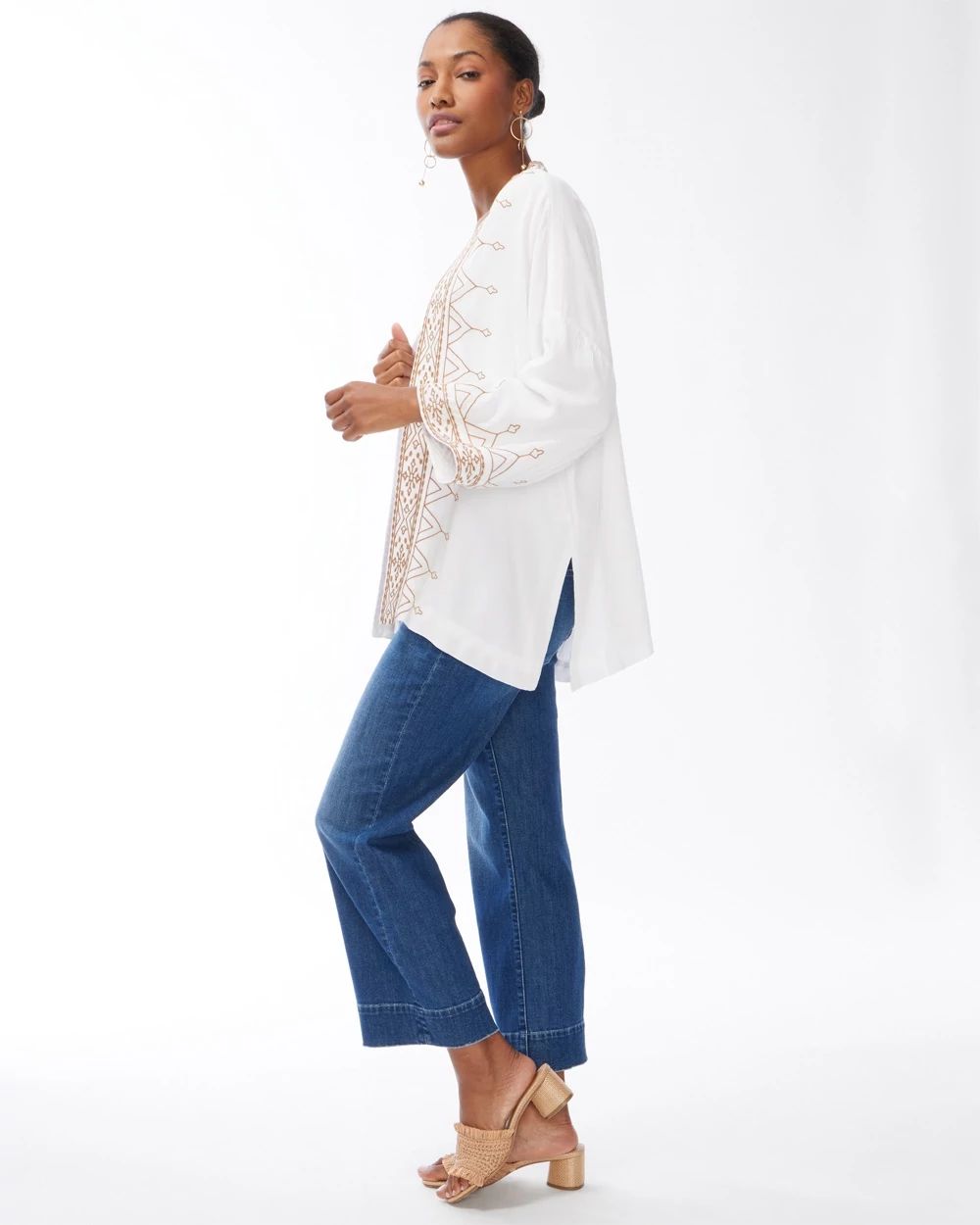 Embroidered Kimono