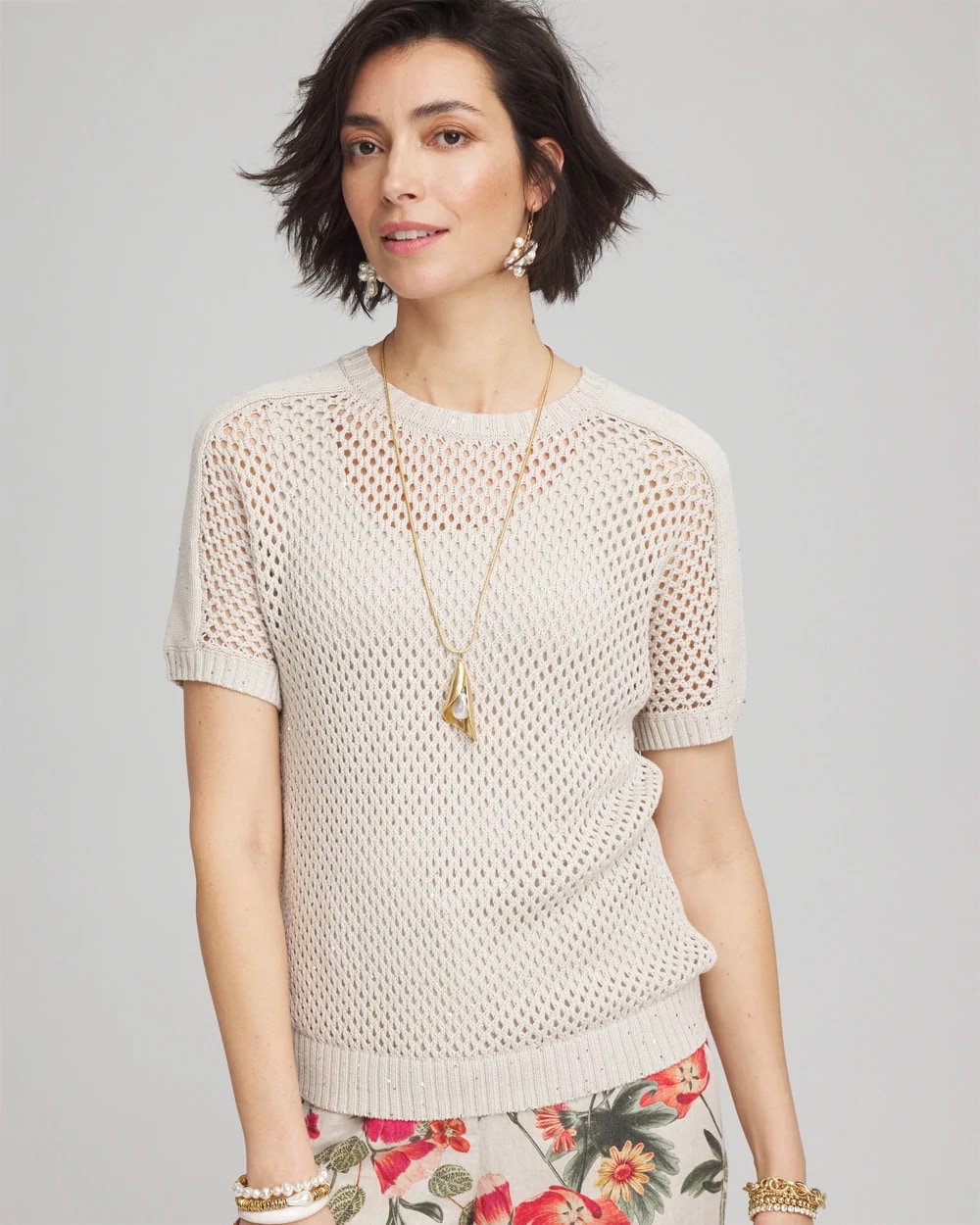Dolman Sleeved Sweater Tee, photo 1 of 5