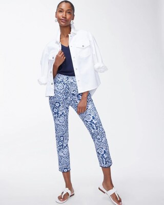 Brigitte Tassel Hem Crops