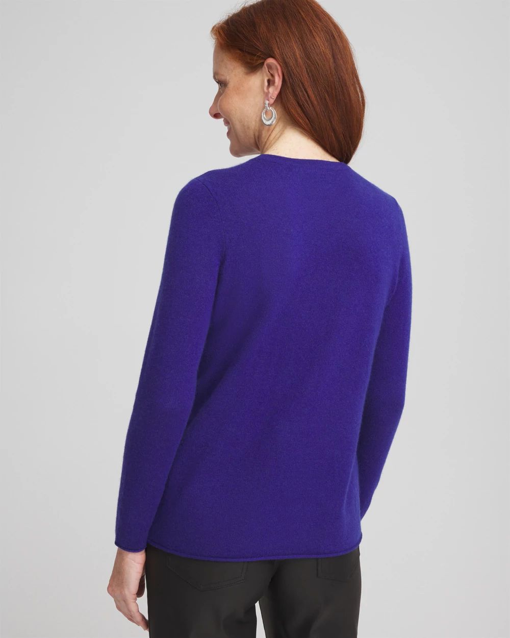 Cashmere Crewneck Sweater click to view larger image.