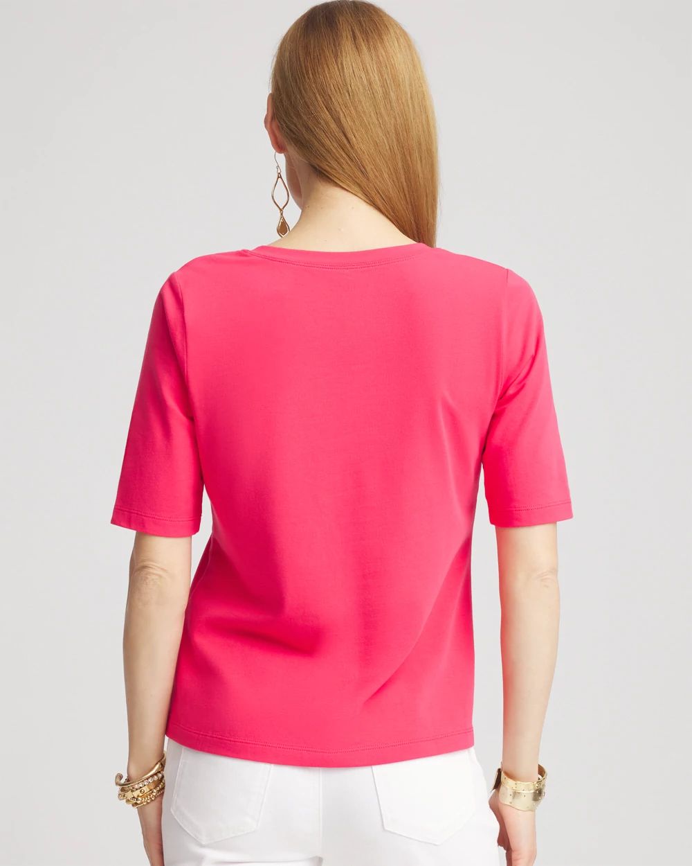 Elbow-Sleeve Perfect Tee