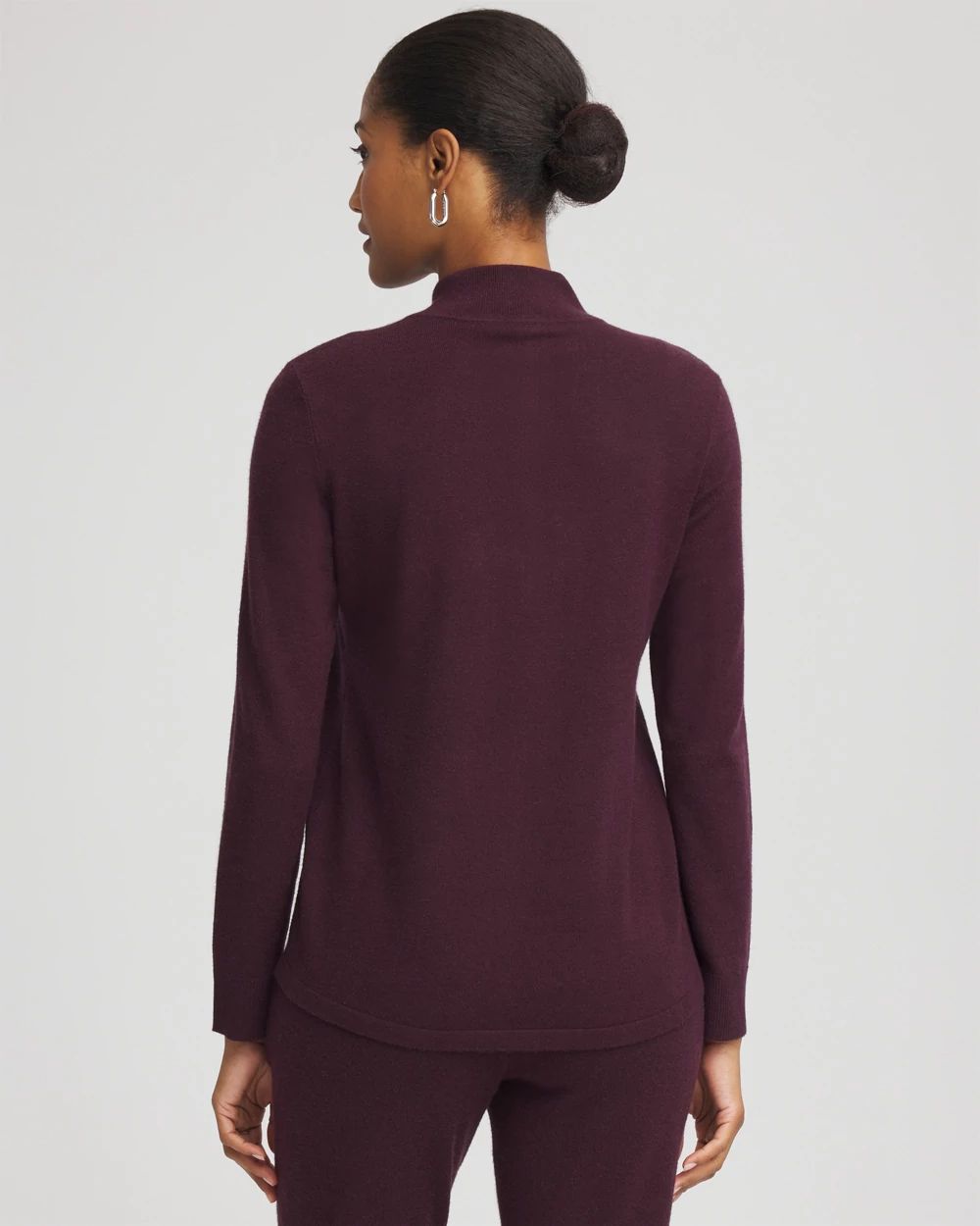 Zenergy® Luxe Half-Zip Pullover Top click to view larger image.