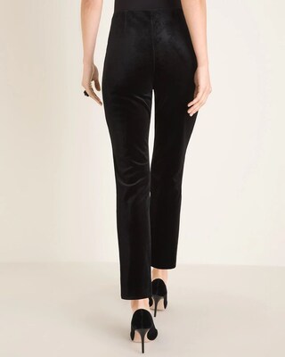 So Slimming Juliet Velvet Ankle Pants