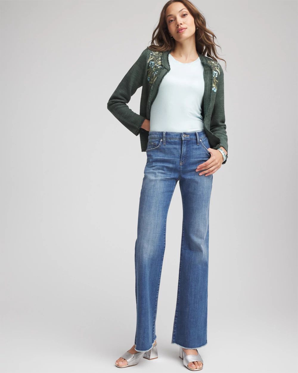 The Touch of Cool™ Foil Elbow Sleeve Layering Tee