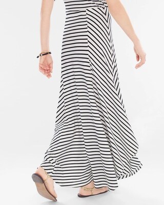 Striped Maxi Skirt