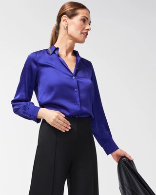 Ball Chain Detail Shirt