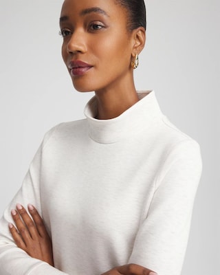Zenergy® Scuba Mockneck Tunic click to view larger image.