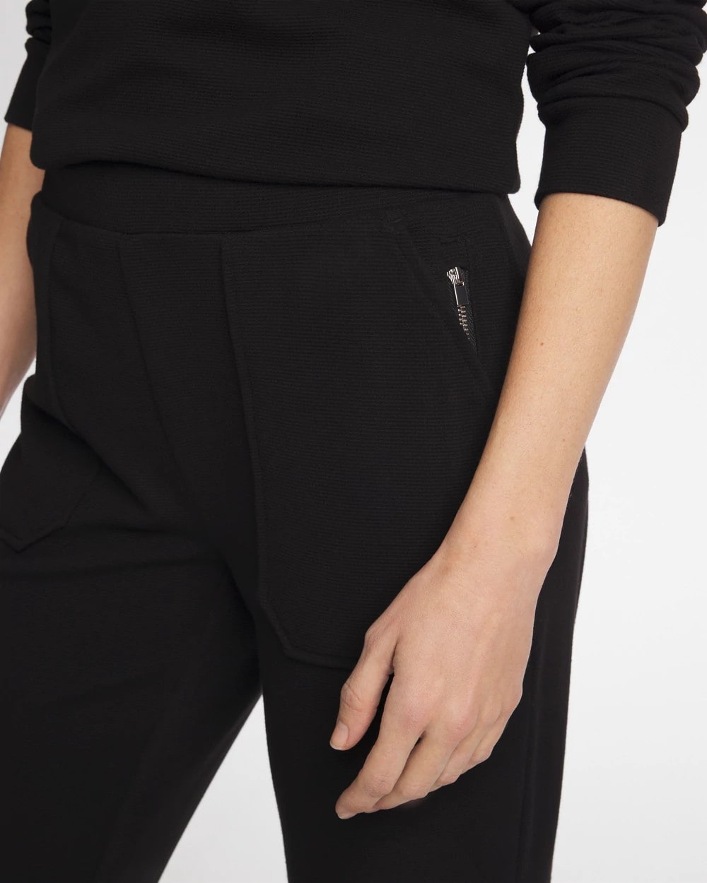 Zenergy® Soft Waffle Tapered Ankle Pants