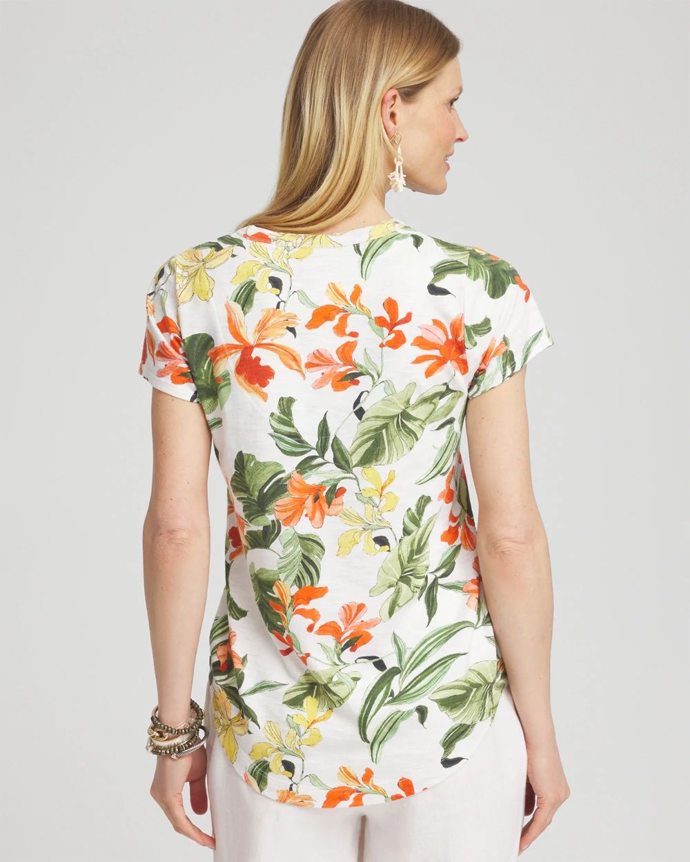 Orchid Cap Sleeve Tee