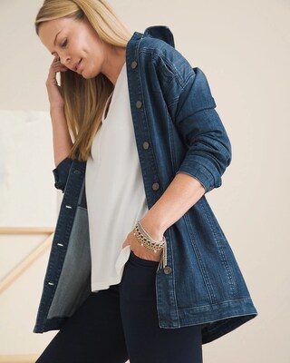 Elongated Denim Jacket