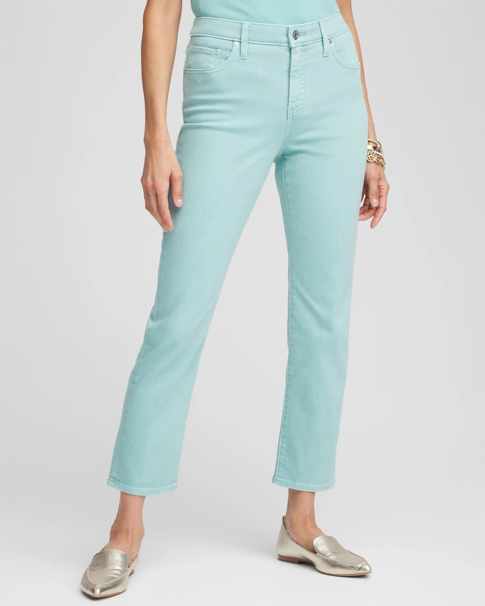 Girlfriend Cropped Jeans