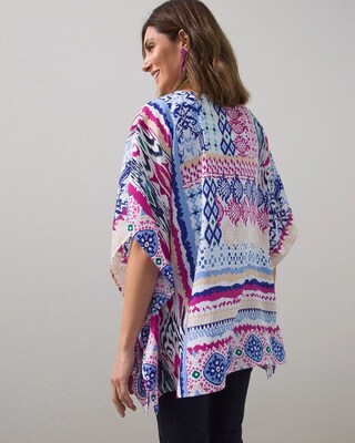 Ikat Poncho