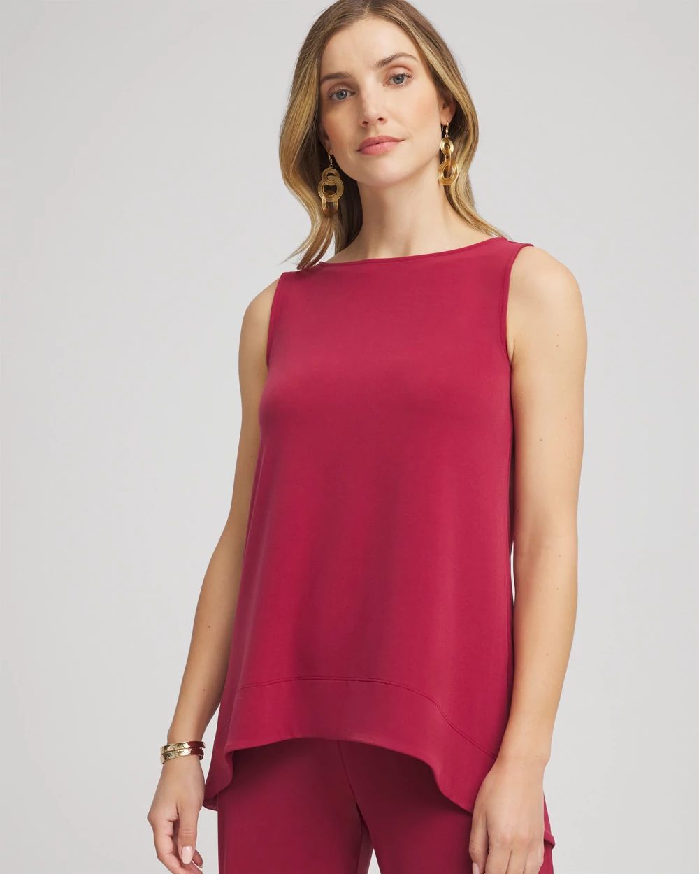 Travelers™ Knit High-Low Hem Top