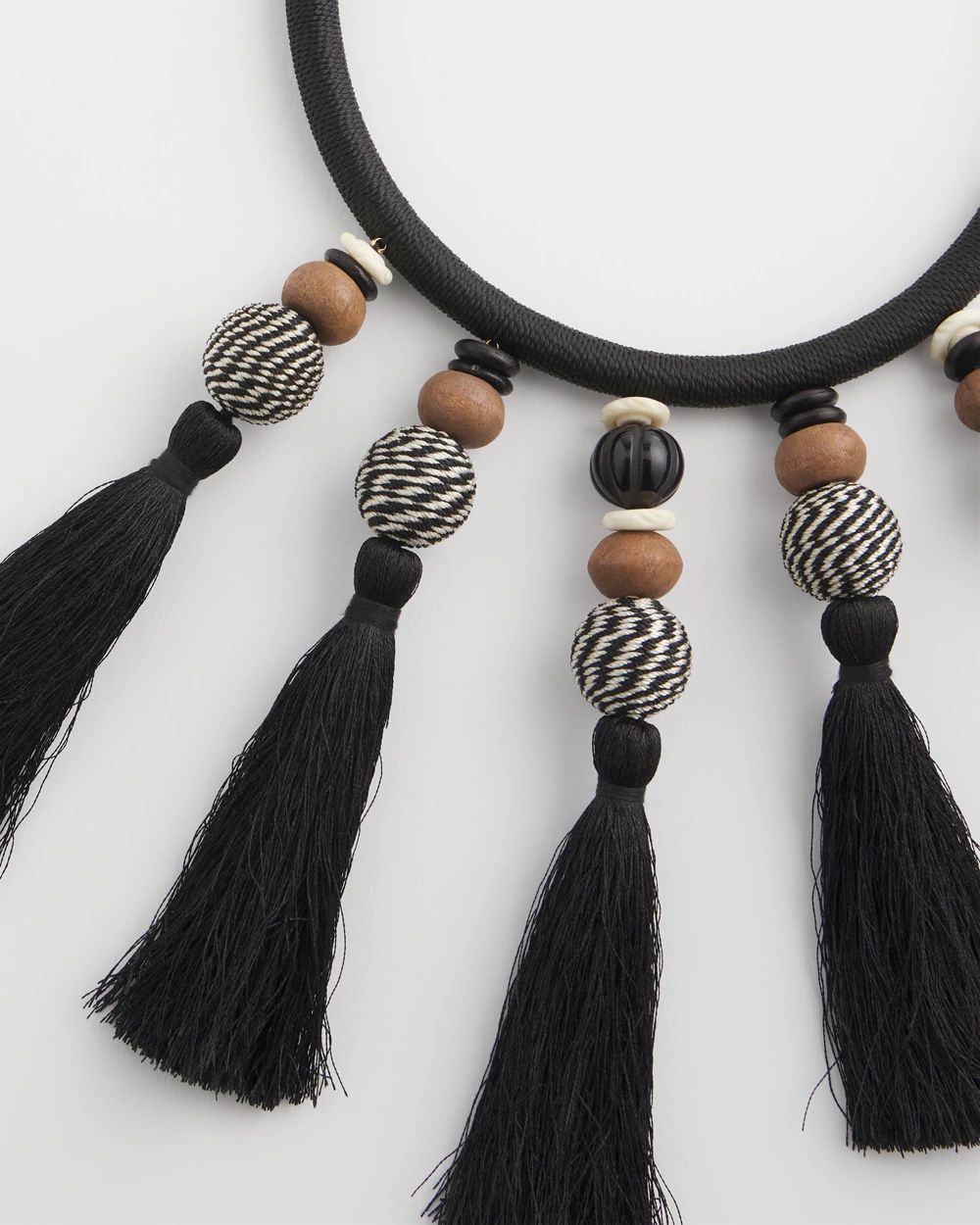 Chico's Originals Tassel Statement Necklace