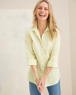 No Iron Linen Shirt