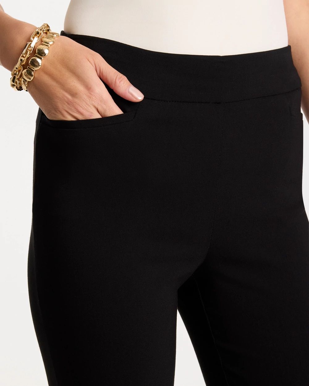 Brigitte™ Slim Pull-On Ankle Pants