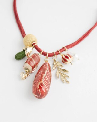 Charm Pendant Necklace click to view larger image.