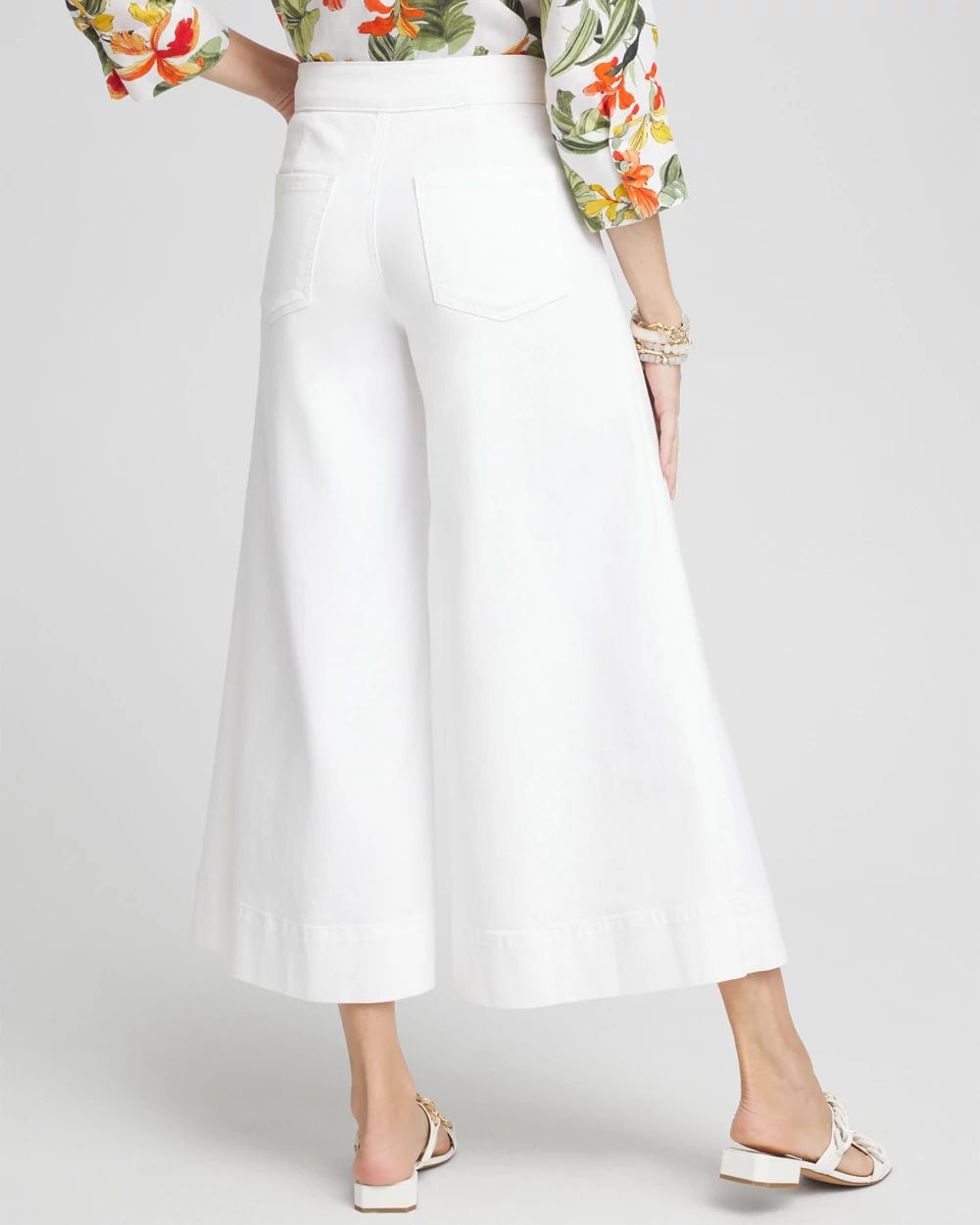 Petite Denim Trouser Culottes
