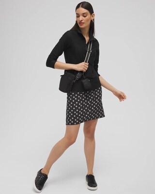 Zenergy® UPF Polka Dot Pleat Skort