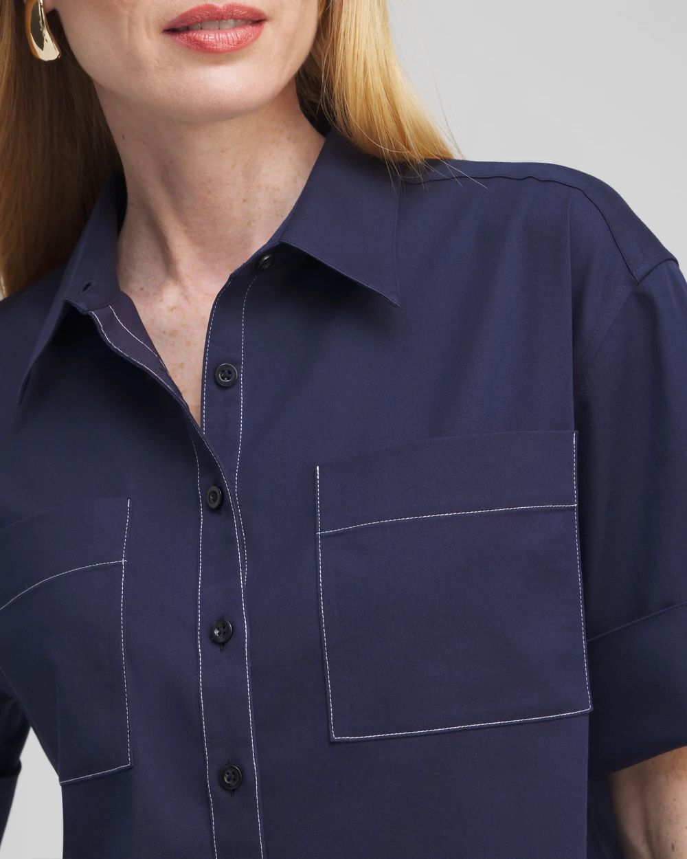 No Iron™ Stretch Short Sleeve Shirt