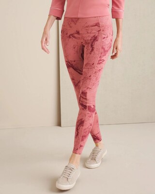 Zenergy So Slimming Swirl-Print Pocket Leggings