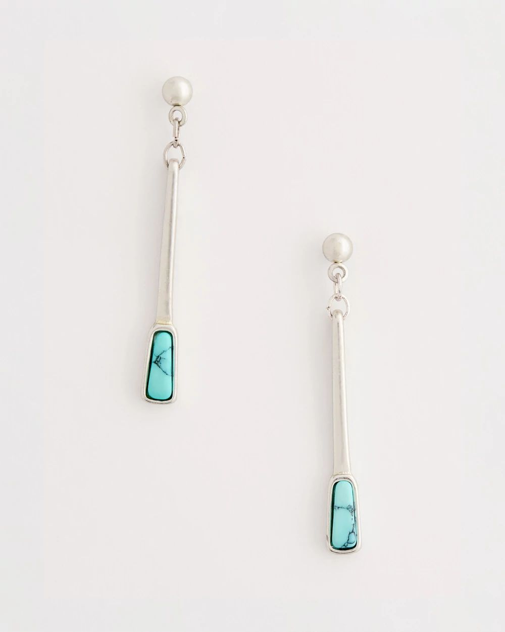 Linear Drop Earrings